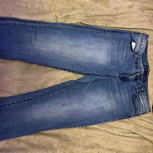 Faded blue jeans 👽